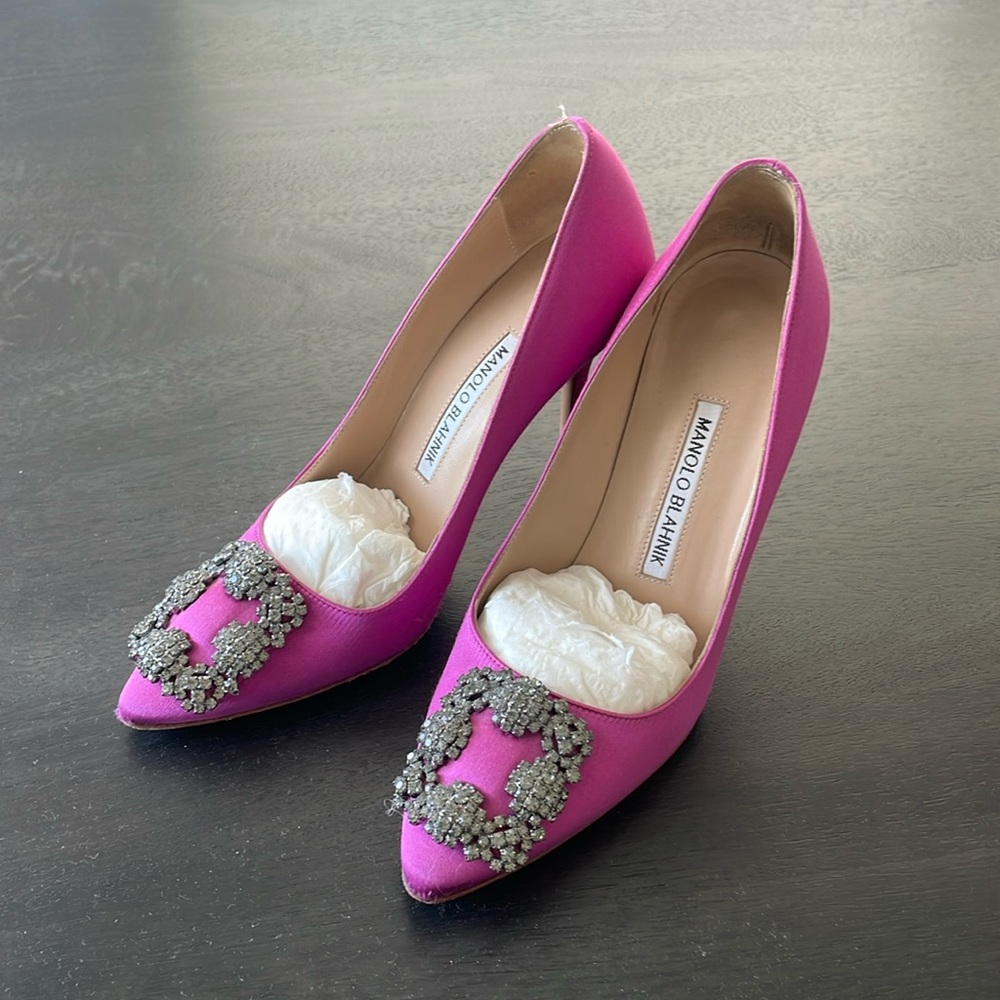 Manolo Blahnik pink